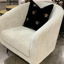 Eva Occasional Chair - Beige at online8 furniture store Auckland