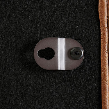 Expedition Leather Floor Mirror - Cuba Brown at online8 furniture store Auckland