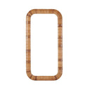 Expedition Leather Wall Mirror - Cuba Brown at online8 furniture store Auckland