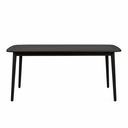 Fara Dining Table – Black Oak at Online8 Furniture Auckland NZ