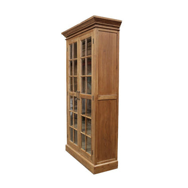 Farmhouse Display Cabinet - Reclaimed Elm at online8 furniture store Auckland