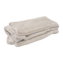 Faux Fur Throw - Pearl at online8 furniture store Auckland