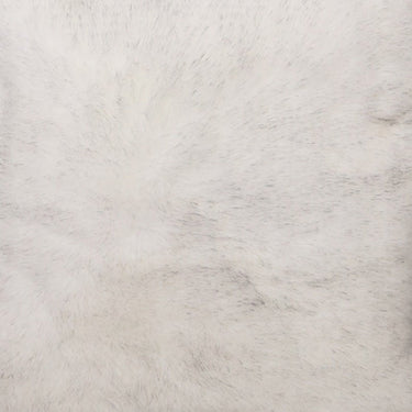 Faux Fur Throw - White Fleck at online8 furniture store Auckland