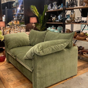 Fernsby Lux Armchair - Sage at online8 furniture store Auckland