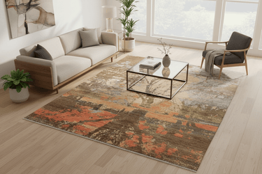 Fine Hand Knotted Afghan Contemporary Zeigler Rug - 285x180cm at online8 furniture store Auckland