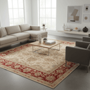 Fine Hand Knotted Afghan Zeigler Rug - 310x255cm at online8 furniture store Auckland