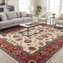 Fine Hand Knotted Afghan Ziegler Rug - 245x175 at online8 furniture store Auckland