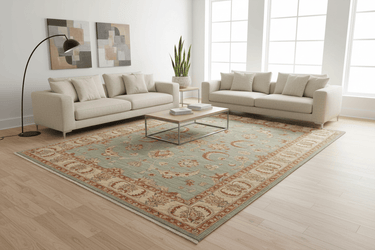 Fine Hand Knotted Afghan Ziegler Rug 300x200cm at online8 furniture store Auckland