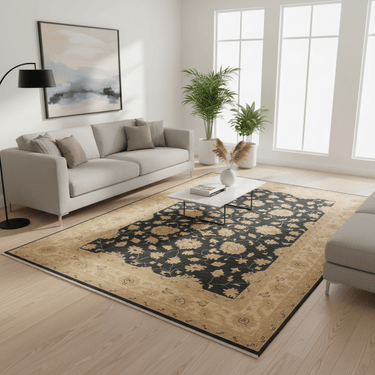 Fine Hand Knotted Afghan Ziegler Rug - 300x200cm at online8 furniture store Auckland