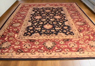 Fine Hand Knotted Afghan Ziegler Rug - 355x275cm at online8 furniture store Auckland