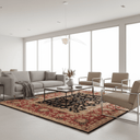 Fine Hand Knotted Afghan Ziegler Rug - 355x275cm at online8 furniture store Auckland