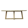 Finn Oval Dining Table - 2200mm at online8 furniture store Auckland