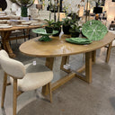 Finn Oval Dining Table - 2200mm at Online8 Furniture Auckland NZ