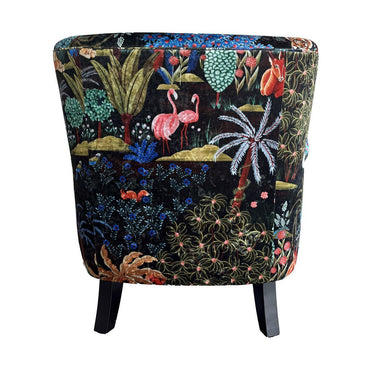 Flamingo Floral Armchair | Accent Chair NZ at online8 furniture store Auckland