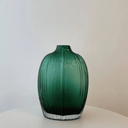 Fleur Shoulder Glass Vase - Large Emerald at Online8 Furniture Auckland NZ