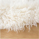 Flokati Pure Wool Round Rug - 200x200cm at online8 furniture store Auckland