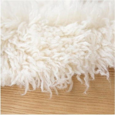Flokati Pure Wool Round Rug - 200x200cm at online8 furniture store Auckland