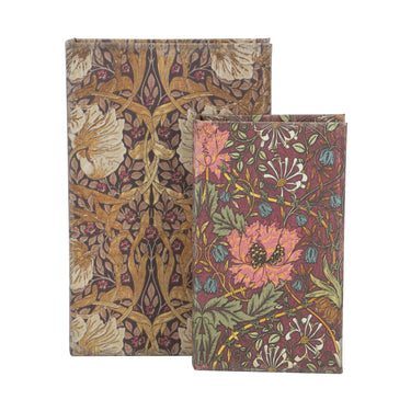 Floral Book Boxes Set of 2 at online8 furniture store Auckland