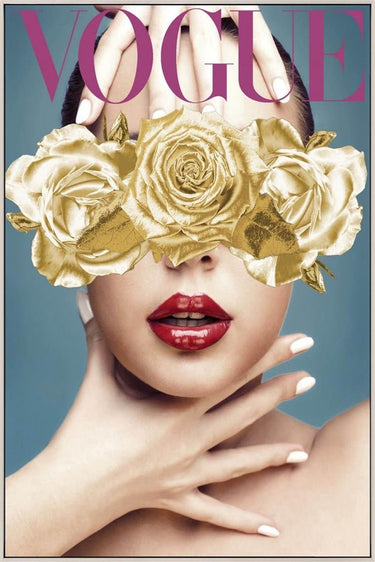 Floral Vogue Canvas Wall Art at online8 furniture store Auckland