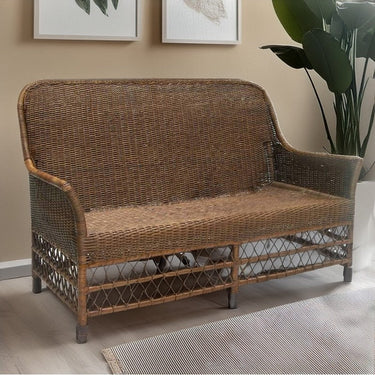 Florian Rattan 2 Seater Outdoor Sofa at Online8 Furniture Auckland NZ