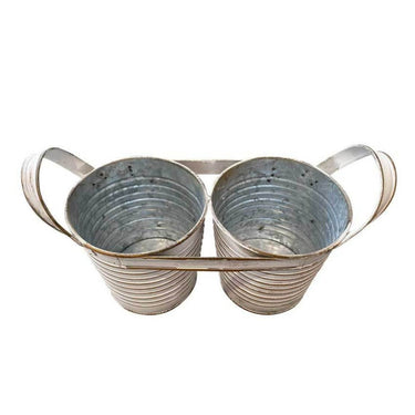 Flower and Garden Pot Set/2 at online8 furniture store Auckland