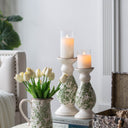 Flower Candle Holder - Large at online8 furniture store Auckland