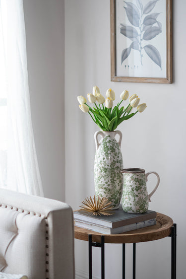 Flower Vase with Handles - Medium at Online8 Furniture Auckland NZ