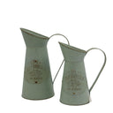 Flowers & Garden Metal Jug Small at online8 furniture store Auckland