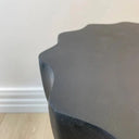 Fluted Side Table - Black at online8 furniture store Auckland