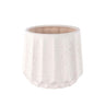Fluted Speckle Ceramic Planter Medium at online8 furniture store Auckland
