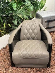 Fossil Aileron Aviator Chair - Stone Taupe at Online8 Furniture Auckland NZ