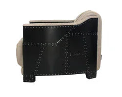 Fossil Aileron Aviator Chair - Stone Taupe at Online8 Furniture Auckland NZ