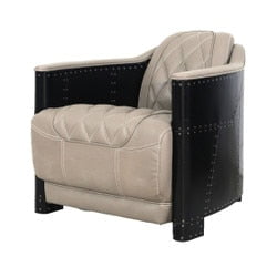 Fossil Aileron Aviator Chair - Stone Taupe at Online8 Furniture Auckland NZ