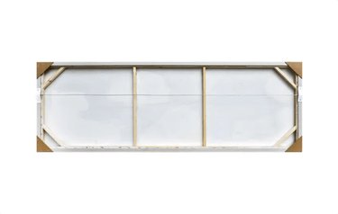 Framed Canvas Plaster & Textile - Taupe at online8 furniture store Auckland