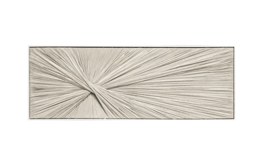 Framed Canvas Plaster & Textile - Taupe at online8 furniture store Auckland