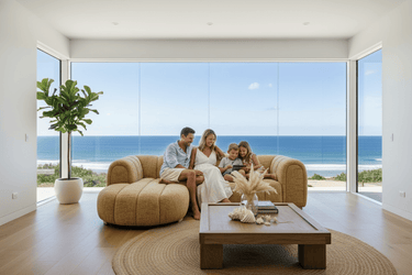 Frazier Sofa with Left Chaise - Rust Fleck at online8 furniture store Auckland