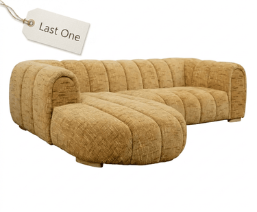 Frazier Sofa with Left Chaise - Rust Fleck at Online8 Furniture Auckland NZ