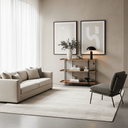 Fresno Console Table - Natural at online8 furniture store Auckland