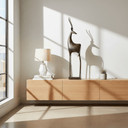 Gazelle Sculpture - Iron at Online8 Furniture Auckland NZ