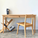 Genji 1.2 Meter Oak Desk - Natural at online8 furniture store Auckland
