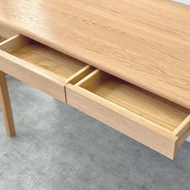Genji 1.4 Meter Oak Desk - Natural at online8 furniture store Auckland