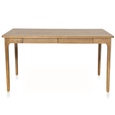 Genji 1.4 Meter Oak Desk - Walnut Stain at online8 furniture store Auckland