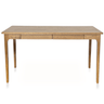 Genji 1.4 Meter Oak Desk - Walnut Stain at online8 furniture store Auckland