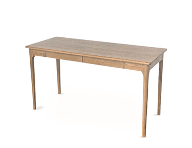 Genji 1.4 Meter Oak Desk - Walnut Stain at online8 furniture store Auckland