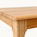 Genji 1.4 Meter Oak Dining Table -  Natural at online8 furniture store Auckland