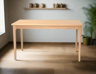 Genji 1.4 Meter Oak Dining Table -  Natural at online8 furniture store Auckland