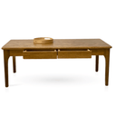 Genji 4 Drawers Coffee Table -  Walnut at Online8 Furniture Auckland NZ