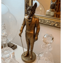 Gentleman Fox Statue - Bronze at online8 furniture store Auckland