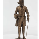 Gentleman Fox Statue -  Bronze at online8 furniture store Auckland