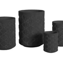 Geo Cylinder Designer Cement Planter at online8 furniture store Auckland